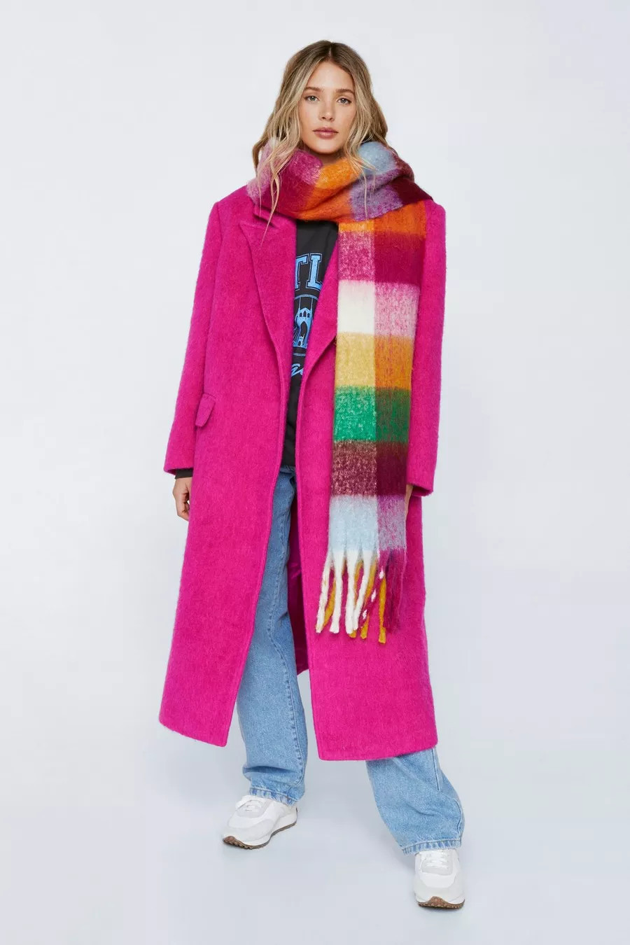 Premium Masculine Brushed Wool  Coat | Nasty Gal (US)