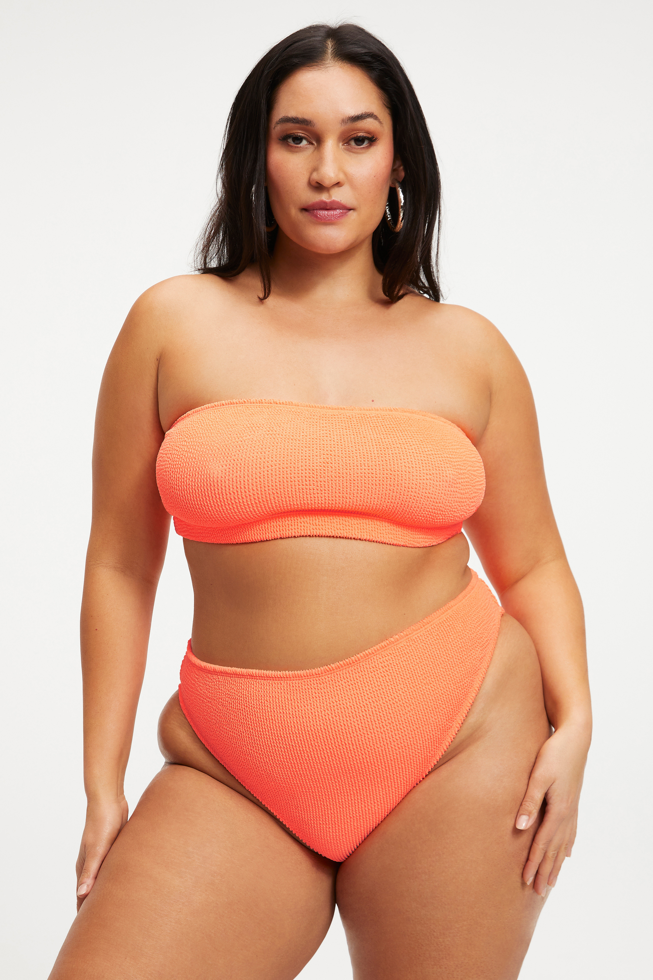 ALWAYS FITS BETTER BAND BIKINI TOP | BRIGHT POPPY002 | Good American
