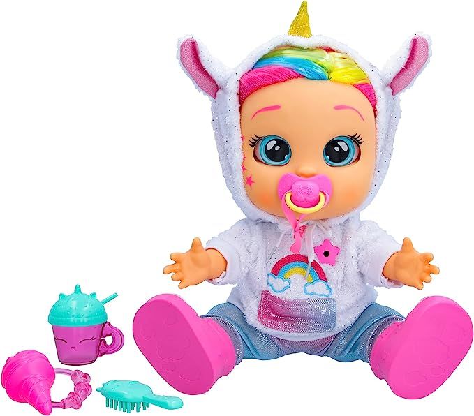 Cry Babies First Emotions Dreamy Interactive Baby Doll with 65+ Emotions and Baby Sounds, Girls &... | Amazon (US)