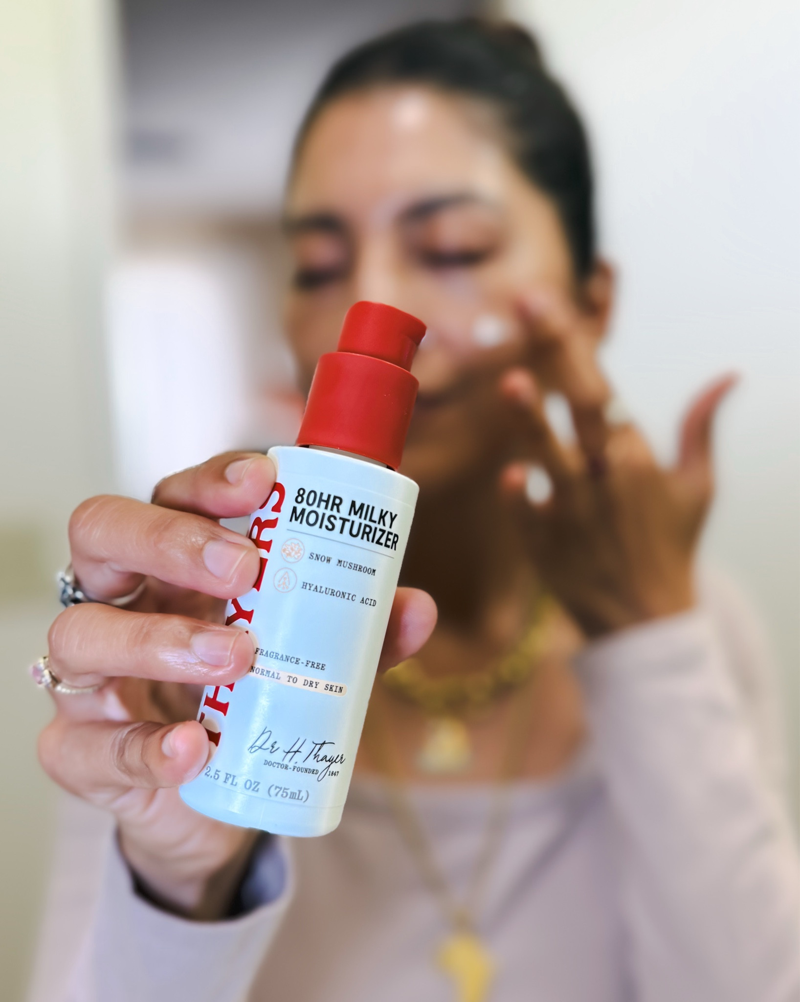 #AD New skincare routine from @target featuring @thayers Hydrating Milky Cleanser, Toner, and the 80HR Hydrating Milky Moisturizer. Lightweight, super hydrating, and the perfect last step to lock in moisture for soft glowing skin.

Target beauty, Thayers skincare, Thayers milky moisturizer, hydrating milky toner, hydrating milky cleanser, Target skincare finds, drugstore skincare routine, hydrating moisturizer, glowing skin routine, affordable skincare products, skincare at Target. #TargetPartner #ThayersPartner #targetstyle #target

#LTKOver40 #LTKBeauty #LTKMothersDay