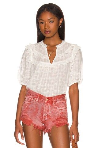 Cleobella Lylah Blouse in White from Revolve.com | Revolve Clothing (Global)