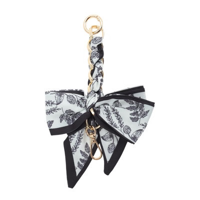 Unique Bargains Bow Bag Extender Chain Black White 1 Pc | Target
