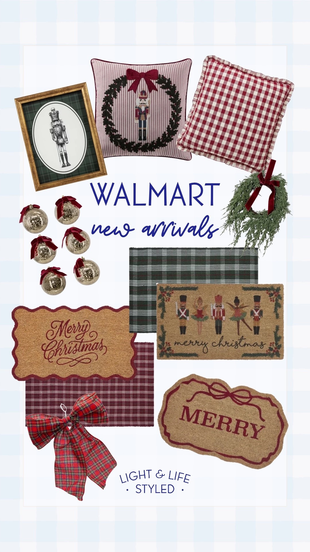 Walmart holiday has arrived!! Here are somethings I ordered during traffic. 🥴🤣

#LTKdayinmylife #LTKSeasonal #LTKstorytime