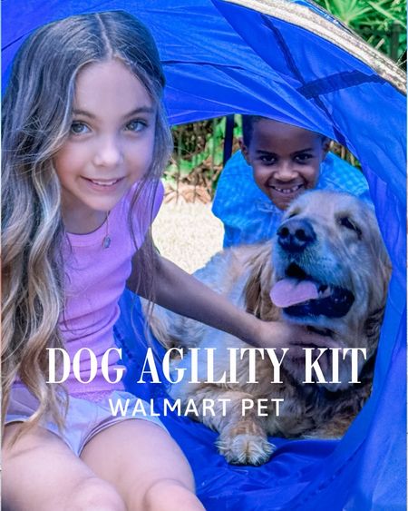 Entertain your family and offer up some exercise for your pets and kids! Test your dog’s athleticism with Walmart’s pet agility kits or take elderly pets on a stroll with the large pet stroller!  

#walmartpartner #ad @walmart #iywyk #walmart #walmartfinds 

#LTKfamily #LTKhome #LTKfindsunder100