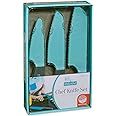 MindWare Playful Chef: Safety Knife Set - Kid Friendly Knives for Real Kids Cooking - 3 -Piece Pl... | Amazon (US)