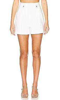 Veronica Beard Franzi Short in Off White from Revolve.com | Revolve Clothing (Global)