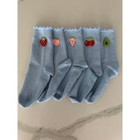 Trendy Blue Grip Socks For Pilates, Yoga, Barre, Lagree Or Dance | Etsy (US)