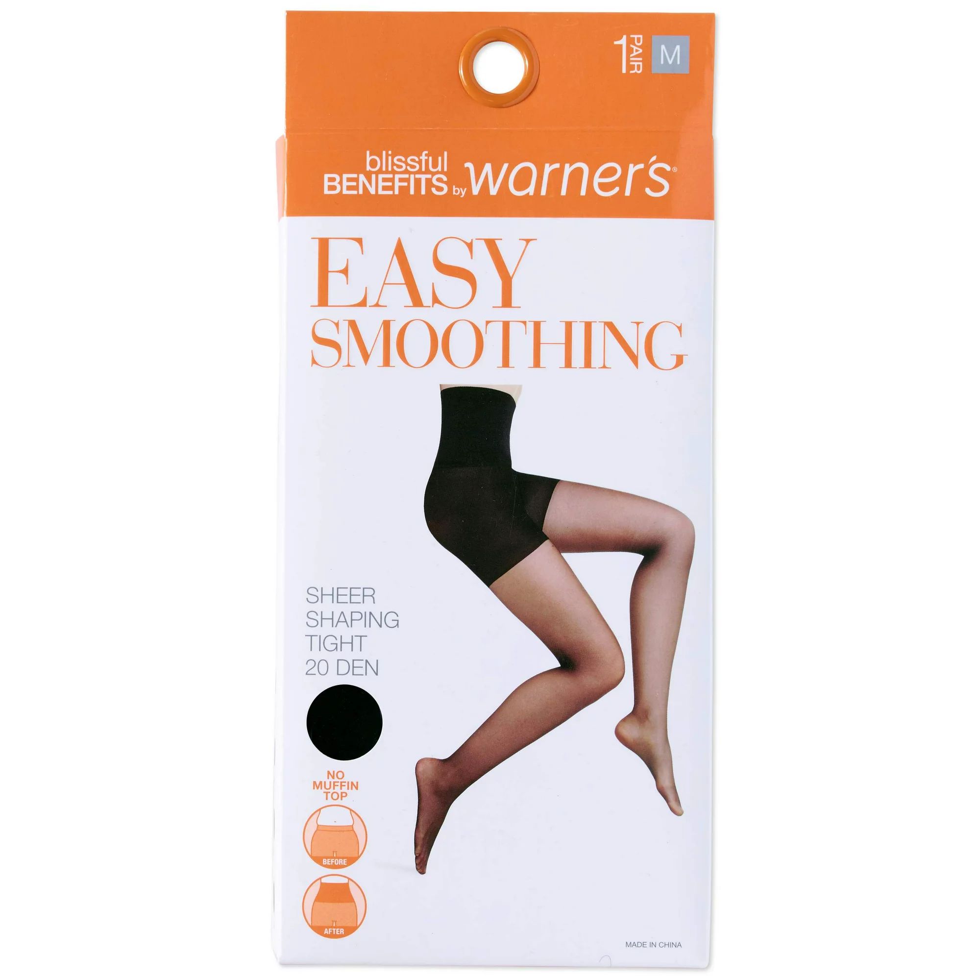 Easy Smoothing Sheer Pantyhose, 1 Pair | Walmart (US)