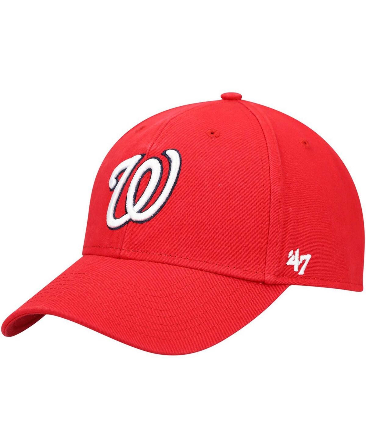 Men's Red Washington Nationals Legend Mvp Adjustable Hat | Macys (US)