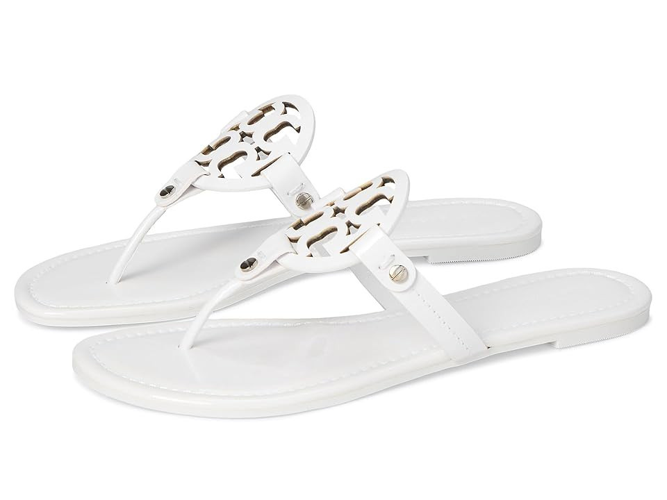 Tory Burch Miller Sandal Women's Shoes Optic White: 9.5 M | Zappos.com