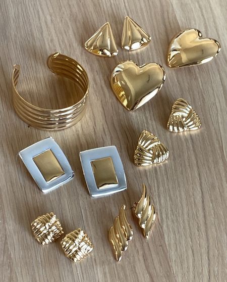my recent gold statement jewelry additions! i’m OBSESSED. i’m loving heaven mayhem’s pieces :)

#goldearrings #goldfashionjewelry #goldfashionearrings #heavenmayhem #statementearrings #costumejewelry #holidayoutfits 

#LTKCyberWeek #LTKstyletip #LTKHoliday