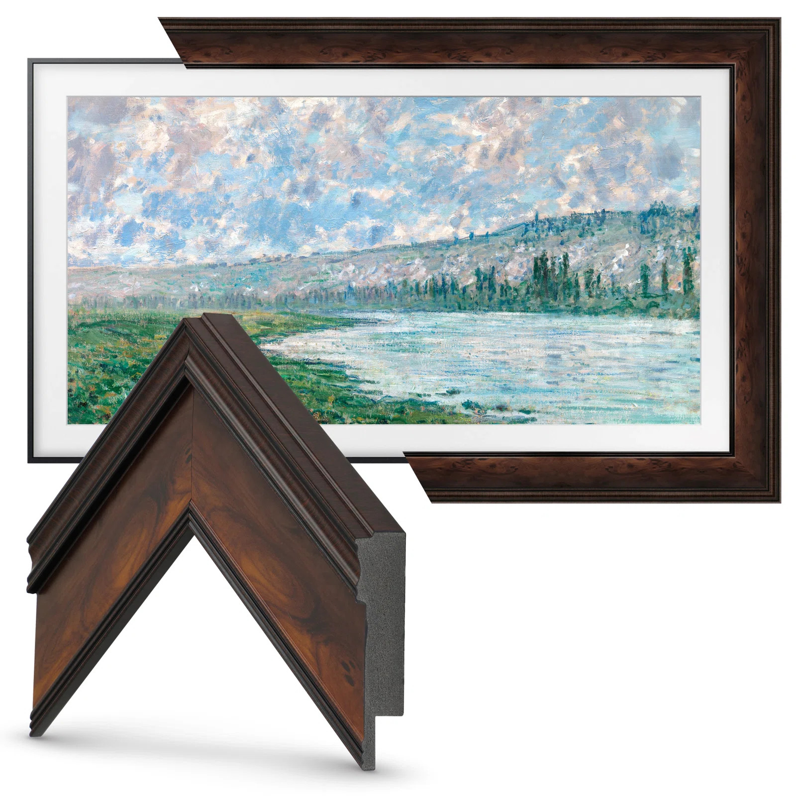 Deco TV Frames Deco TV Frame for Samsung Frame TV & Reviews | Wayfair | Wayfair North America