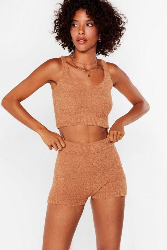 Knit's My Life Chenille Shorts Lounge Set | NastyGal (US & CA)