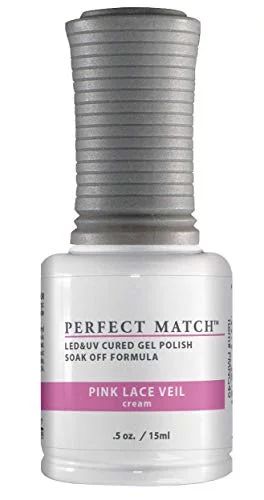 LECHAT Perfect Match Nail Polish, Pink Lace Veil, 0.500 Ounce - Walmart.com | Walmart (US)