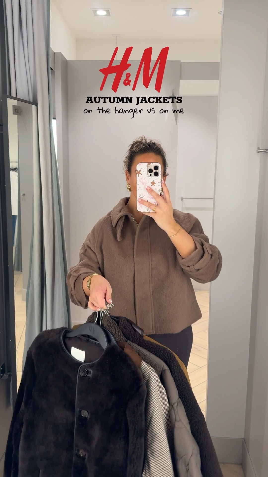 H&M ON THE HANGER VS ON ME - AUTUMN JACKET EDITION 🍂

I’m a UK SIZE 10, 5ft4 and I’m wearing a size SMALL in everything.

Jeans a size 10
T-shirt size medium
Leggings size small
Gym jacket size medium
Jacket at the start size 10 (code SARAHVEA will get you an extra 15% off)

Autumn jackets, autumn outfits UK, teddy jacket, Borg coat, puffer coat , H&M try on haul, H&M haul, fur jacket, collared jacket

#LTKautumn #LTKwinter #LTKstyletip