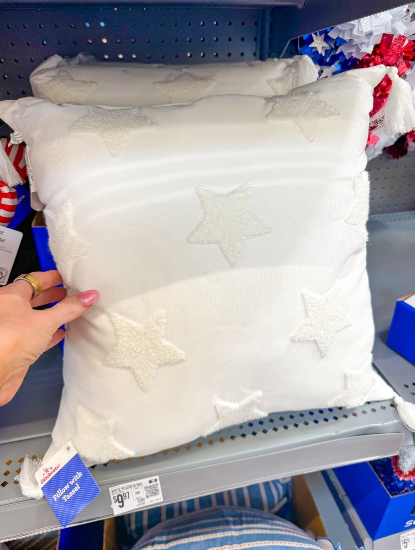 Patriotic home decor / star pillow 




Walmart finds 
Walmart home
Memorial Day 
Fourth of July 
4th of July 
Red white blue 
4th of July decor 


#LTKHome #LTKSeasonal 

#LTKSaleAlert
