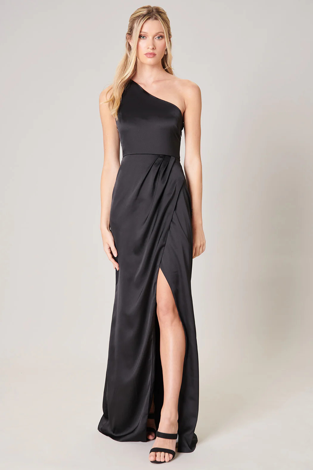 Prestige One Shoulder Asymmetrical Maxi Dress | Sugarlips