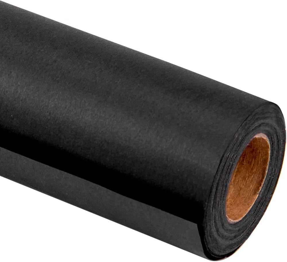 RUSPEPA Kraft Paper Roll - 17.5 inches x 32.8 feet - Recyclable Paper Perfect for Wrapping, Craft... | Amazon (US)