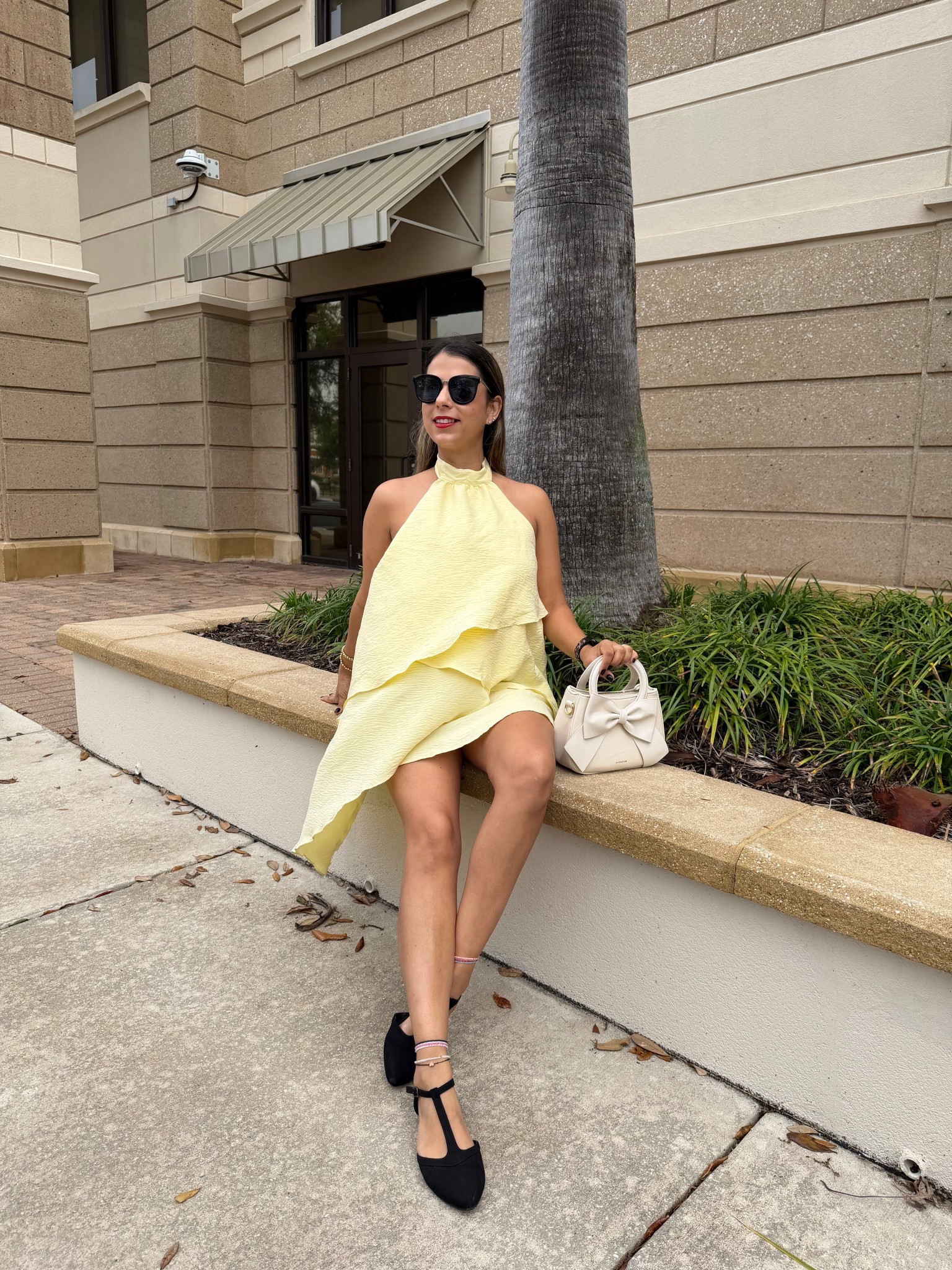 Halter Summer Dresses Ruffle Tie Backless Sleeveless Wedding Guest Dress

#LTKootd #LTKSaleAlert