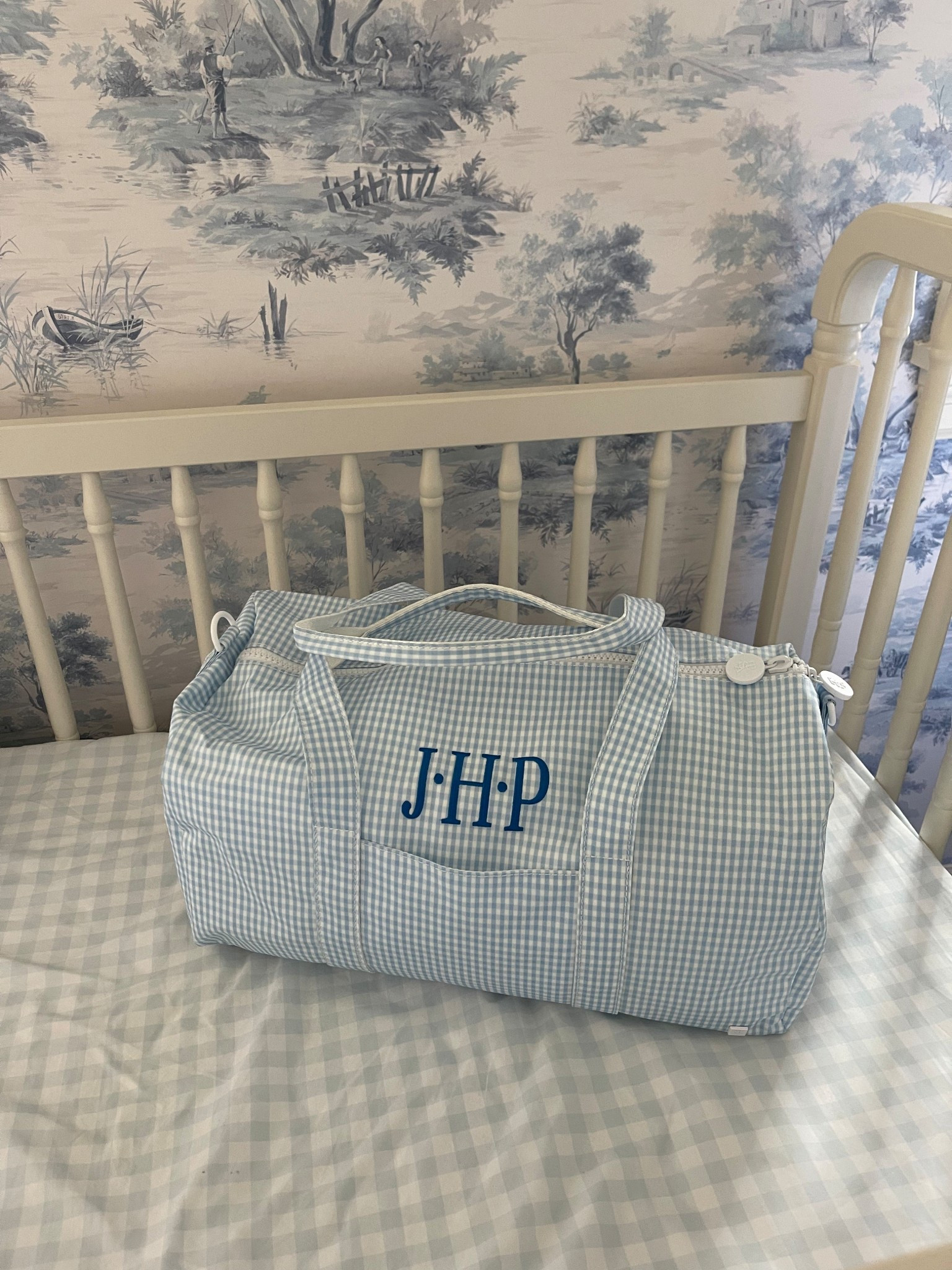 The cutest duffle bag for baby boy! 🩵😇

#LTKBaby