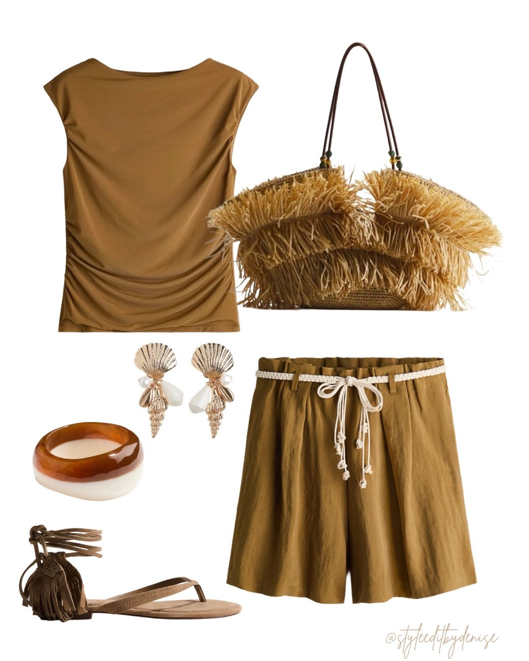 Weekend Neutral Edit
warm browns for summer.  
soft textures + quiet‑luxury ease.
all pieces linked on LTK.

neutral summer outfit
quiet luxury neutrals
petite summer edit
warm brown summer style

#QuietLuxuryEdit
#NeutralWardrobe
#SummerNeutrals
#ElevatedBasics
#PetiteStyleEdit