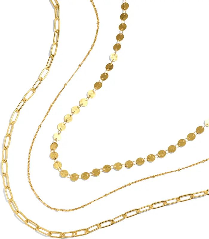 Set of 3 Chain Necklaces | Nordstrom