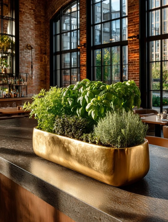 Our Signature Herb Planter — Functional Meets Glamorous

Fresh herbs deserve a beautiful home.

This gold signature planter turns everyday basil, rosemary, mint, or thyme into a stunning kitchen statement. It’s practical, nourishing, and elegant — all at once.

Why we love it:

• Instantly elevates your kitchen counter or island
• Looks beautiful by the window or next to the stove
• Easy to move wherever the sunlight is best
• Keeps your favorite herbs within reach while cooking

The brushed gold finish adds warmth and a subtle glow, especially in natural light. It transforms simple greenery into a styled moment.

And yes — it makes the perfect gift:
– Housewarming
– Birthday
– Summer barbecue host gift
– Holiday hostess present

It’s thoughtful, useful, and visually stunning — the kind of gift people actually keep on display.

Fresh herbs. Beautiful container. Elevated everyday living. 

 #LTKHome