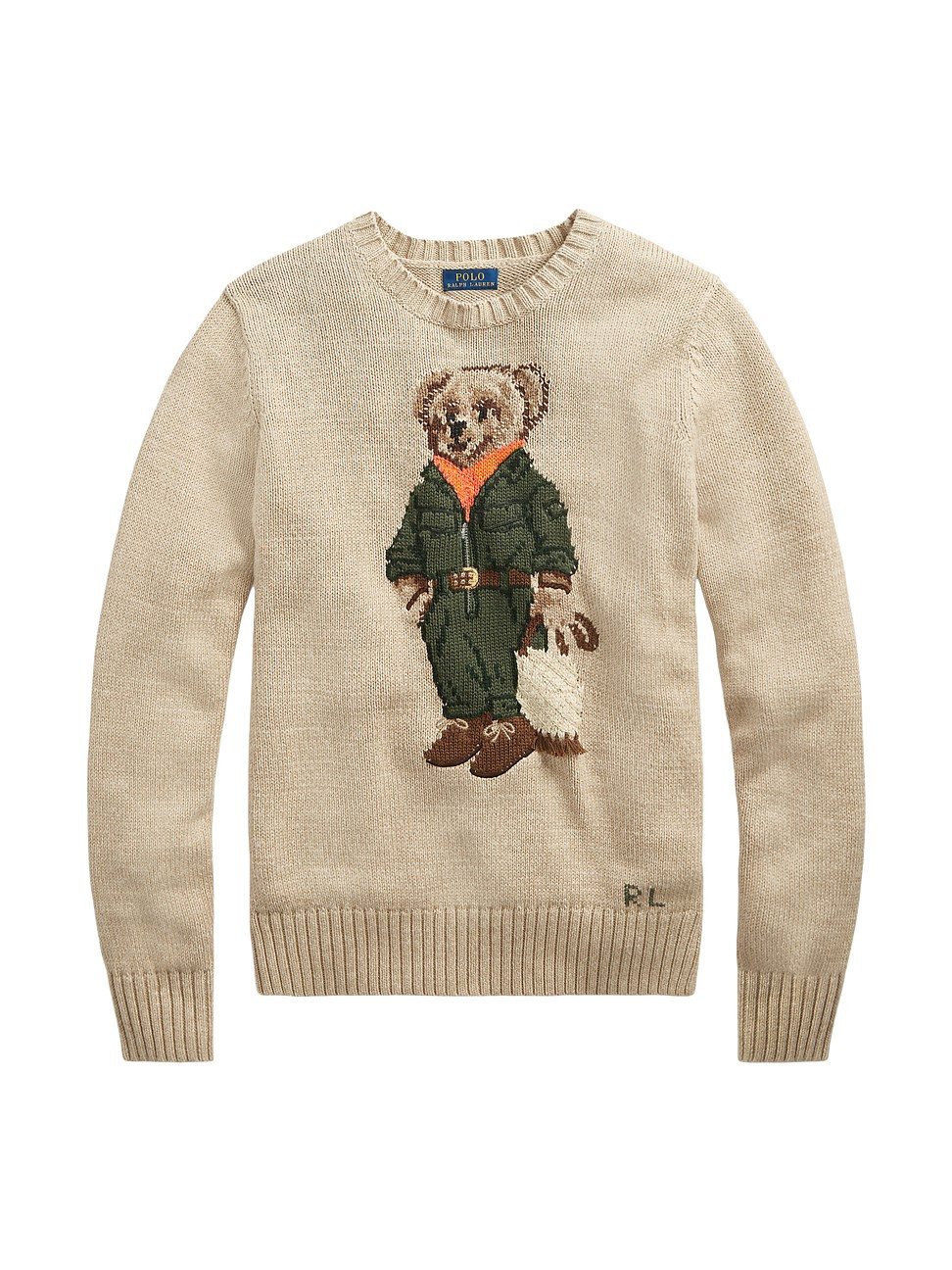 Polo Bear Cotton Sweater | Saks Fifth Avenue