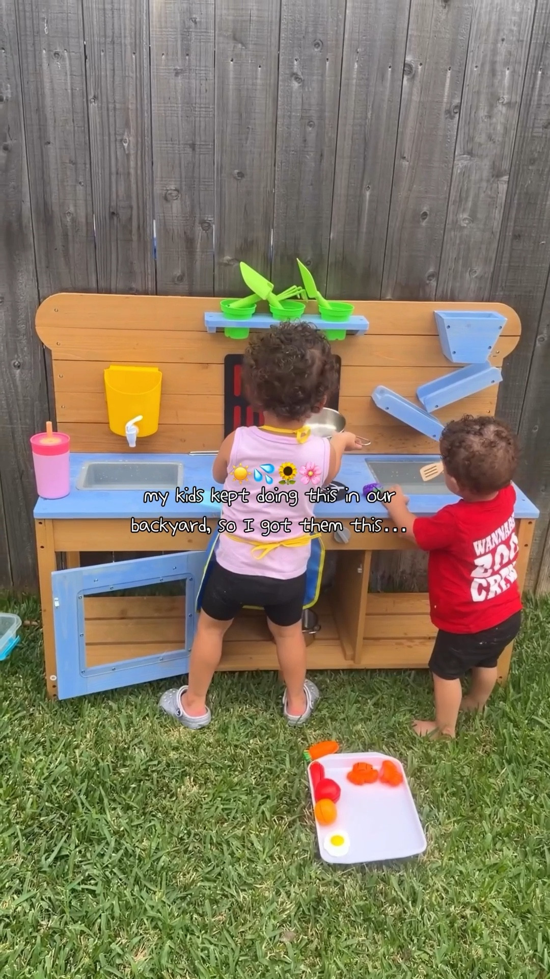 MUD KITCHEN: the kids are obsessed with their mud kitchen!  Definitely recommend for outside! Got a double sink one for the kids to have their own play area!

#LTKKids #LTKHome