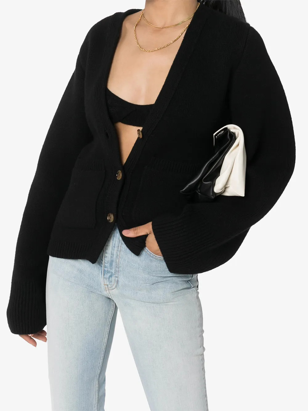 KHAITE Scarlett Cashmere Cardigan - Farfetch | Farfetch Global
