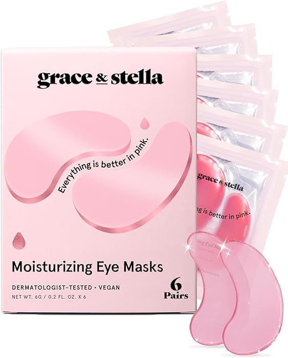 grace & stella Award Winning Under Eye Mask - Reduce Dark Circles, Puffy Eyes, Undereye Bags, Wri... | Amazon (US)