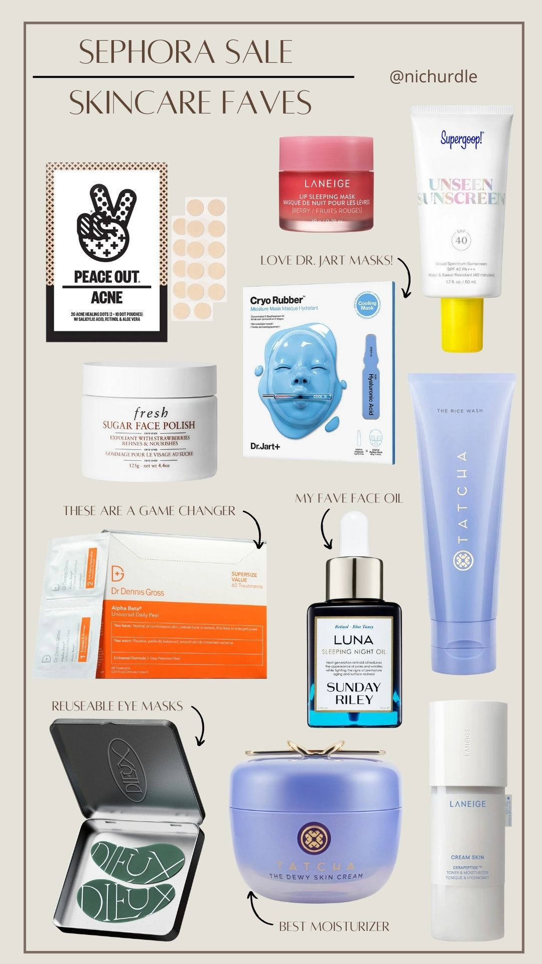 Sephora Skincare Faves  

 #LTKSaleAlert #LTKFindsUnder50 #LTKBeauty