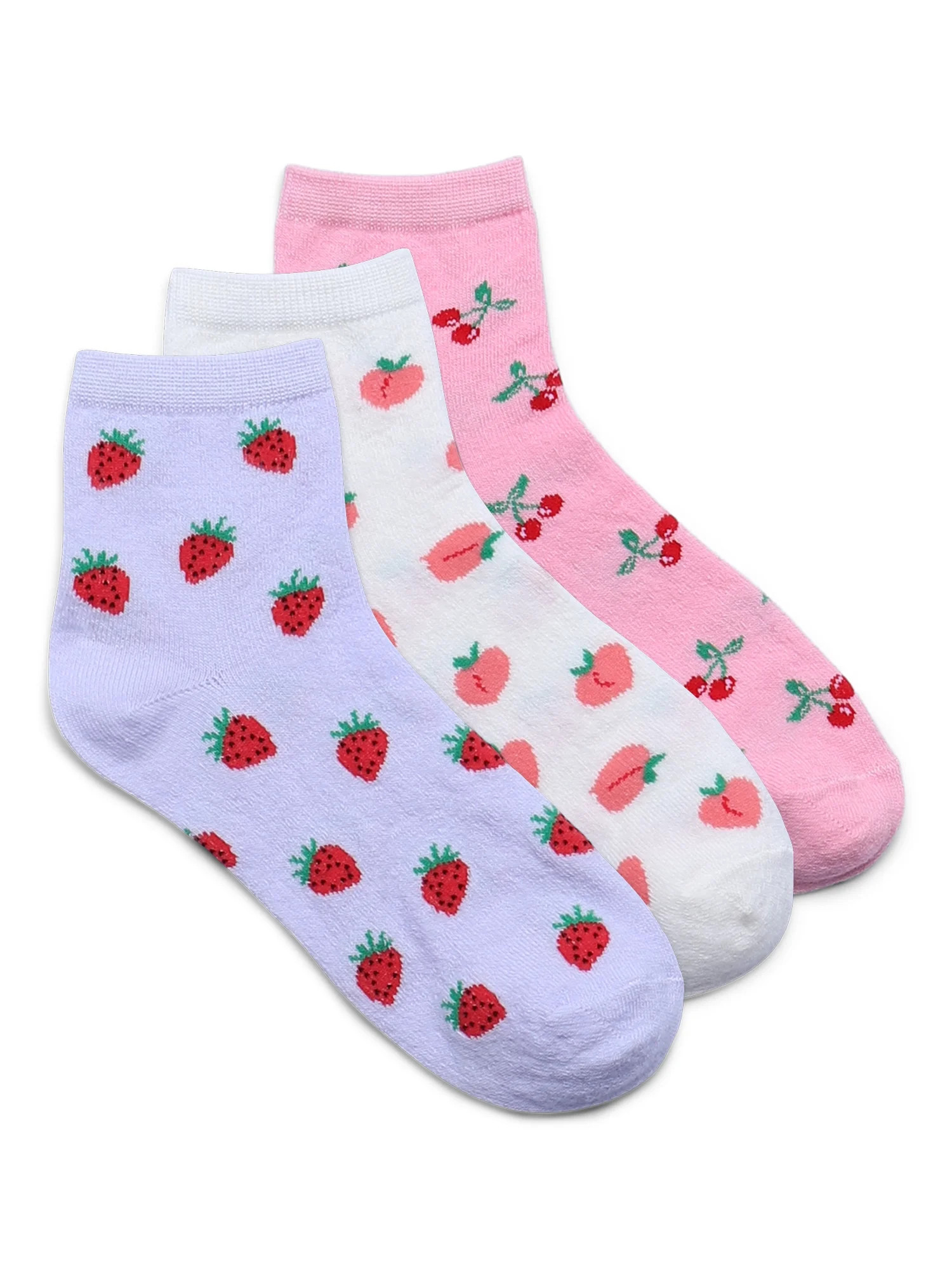 No Boundaries Ankle Socks, 3-Pack, Women's, Size 4-10 | Walmart (US)