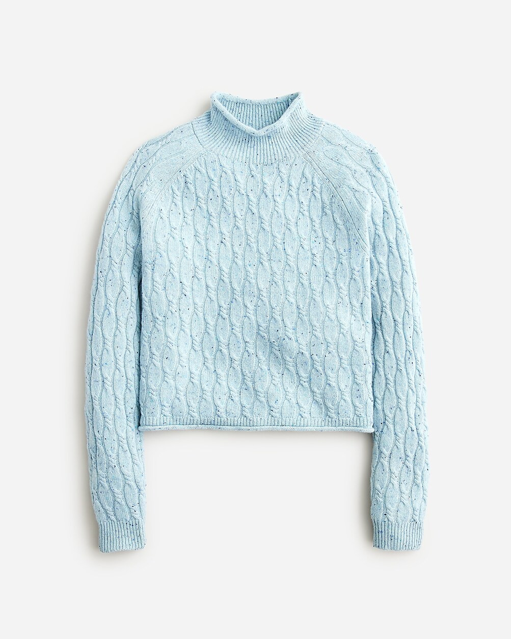 Cashmere shrunken cable-knit Rollneck™ sweater | J. Crew US
