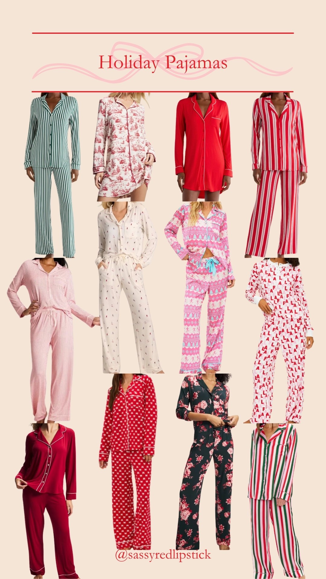 cute curvy midsize holiday pajamas! 

#LTKMidsize #LTKSeasonal #LTKHoliday