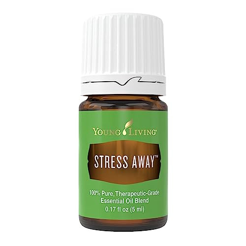 Young Living Stress Away Essential Oil Blend - Relaxing and Calming - 100% Pure - 5 ml - Blend of Copaiba, Lime, Cedarwood, Vanilla, Ocotea, and Lavender | Amazon (US)