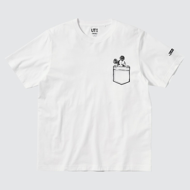 MONOCHROME MICKEY MOUSE ART BY JOSHUA VIDES UT (SHORT-SLEEVE GRAPHIC T-SHIRT) | UNIQLO (US)