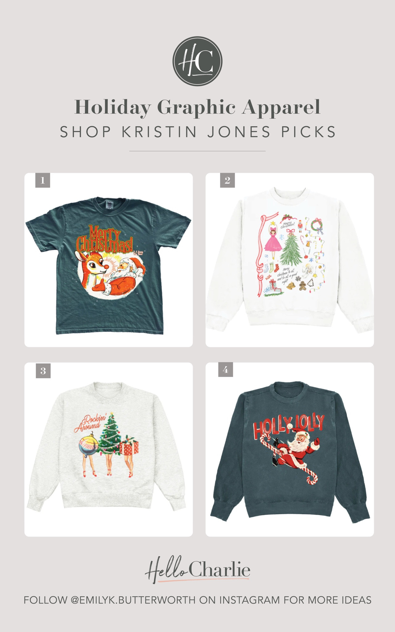If I could I would get EVERY single of one Kristin Jones’ designs from her new holiday collection. These are my top 4 picks! You can style them with pajama pants or a sequin skirt and either way you will be COOL and comfy 🎅🏻 


#LTKSeasonal #LTKStyleTip #LTKHoliday