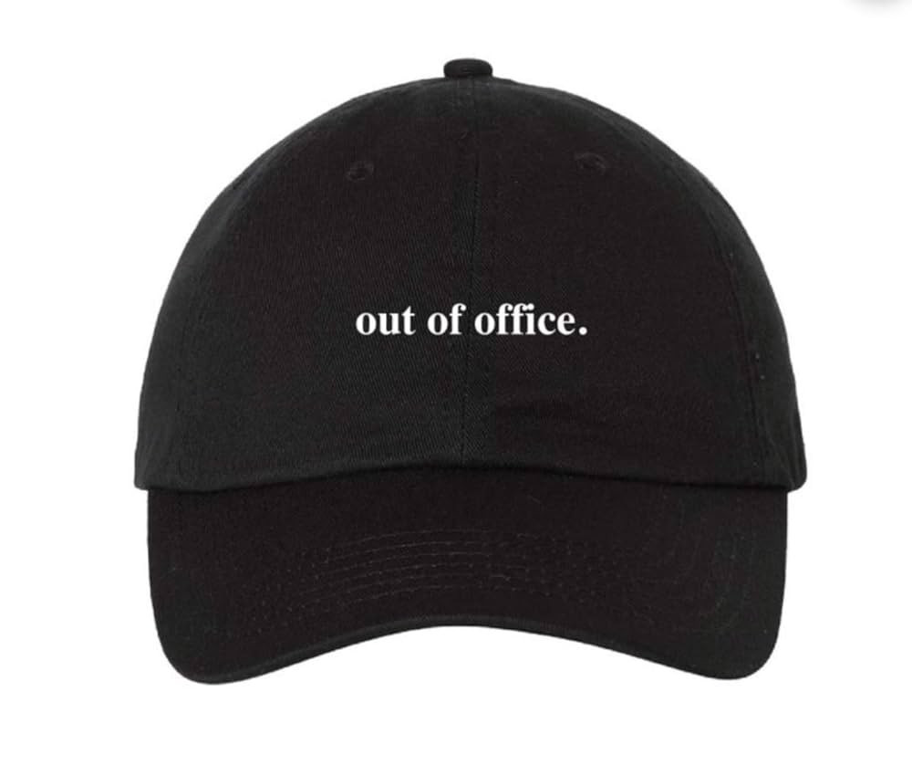 Out of Office. Embroidered Baseball Hat | Amazon (US)