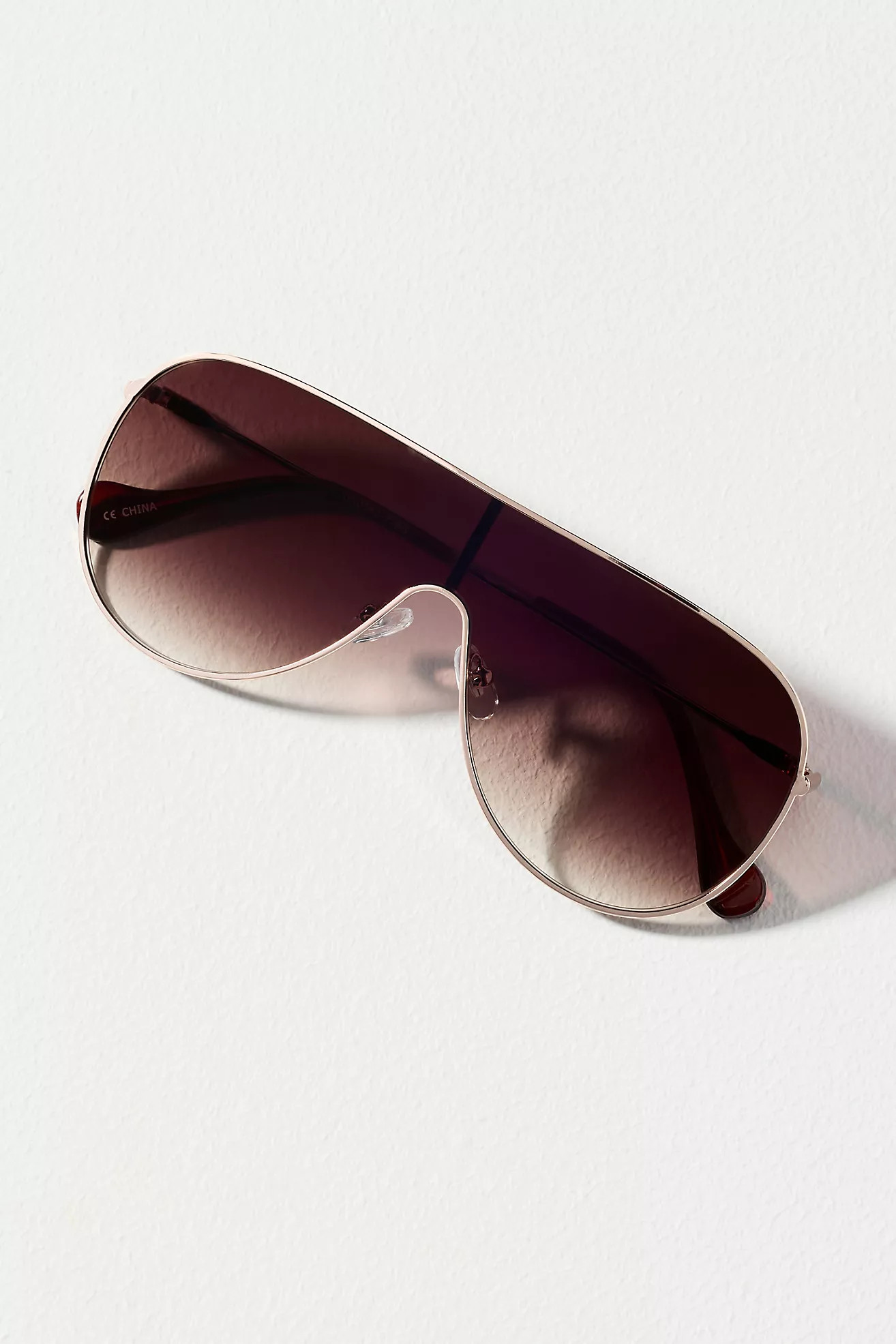 Eyeking Metal Ski Shield Sunglasses | Anthropologie (US)