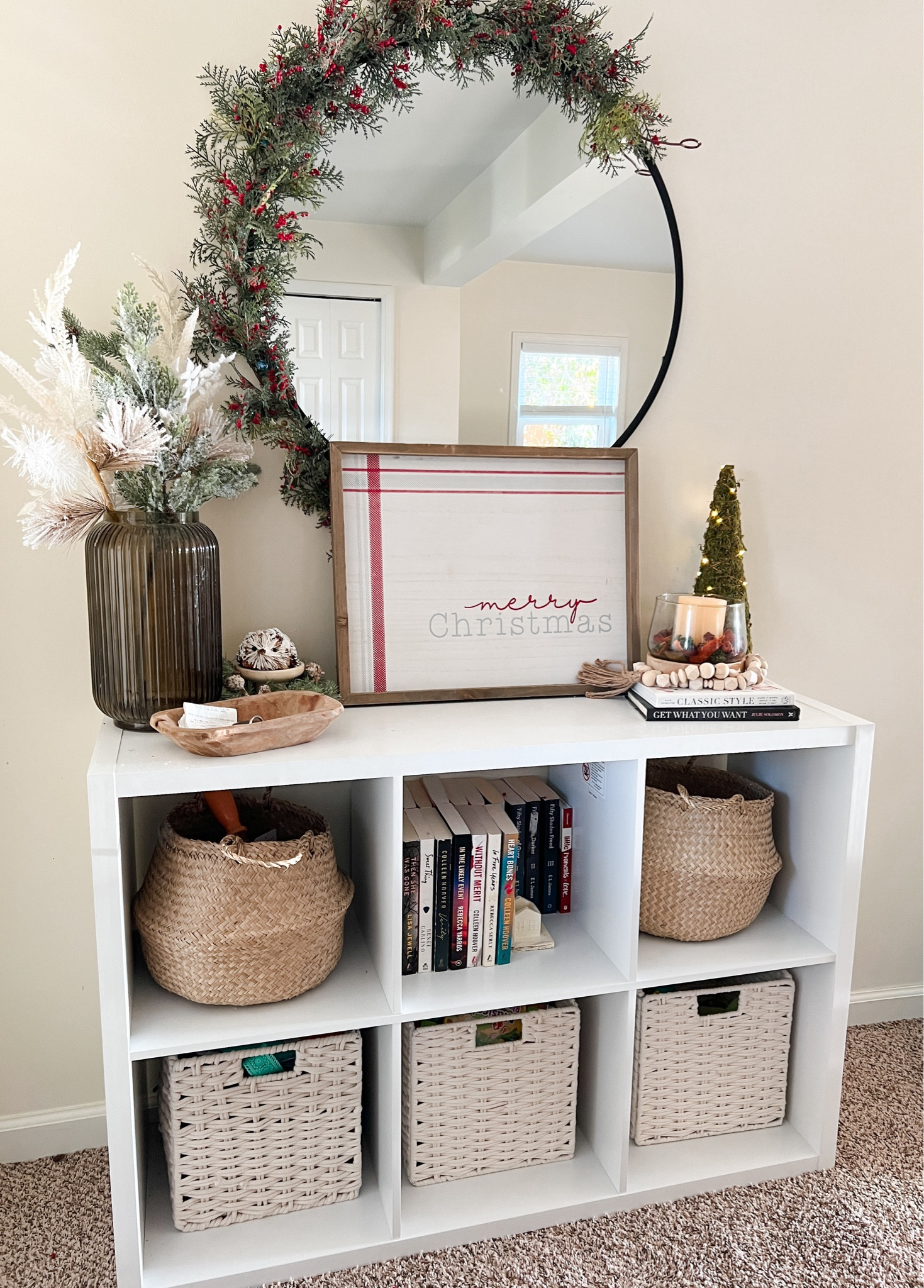 This years Christmas entryway decor! Mostly everything comes from Amazon and Target! Other alternatives can be found on Etsy

#LTKSeasonal #LTKhome #LTKHoliday

#LTKfindsunder100 #LTKCyberWeek #LTKfindsunder50