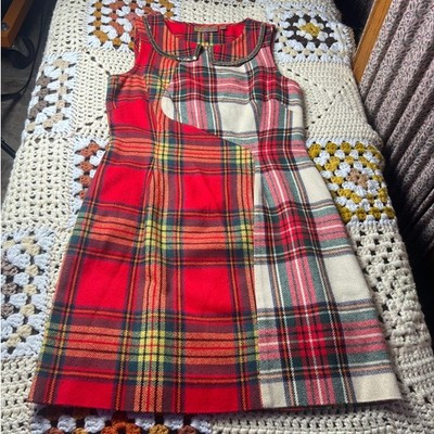 y2k Vera Wang Princess plaid mini dress | eBay US