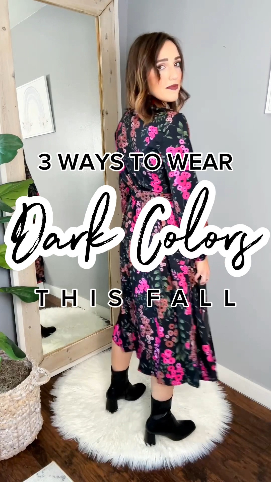 Dark colors for fall. 
All dresses TTS, wearing S. I wear a slip under dresses-linked. 
Black blouse TTS, S. 
(Linked similar black skinny jeans)
Wristlet purses 
Black booties from Target
Shein fashion
Modest outfits / modest dresses / midi dress / wedding guest dresses / event dresses

#LTKstyletip #LTKunder50 #LTKSeasonal