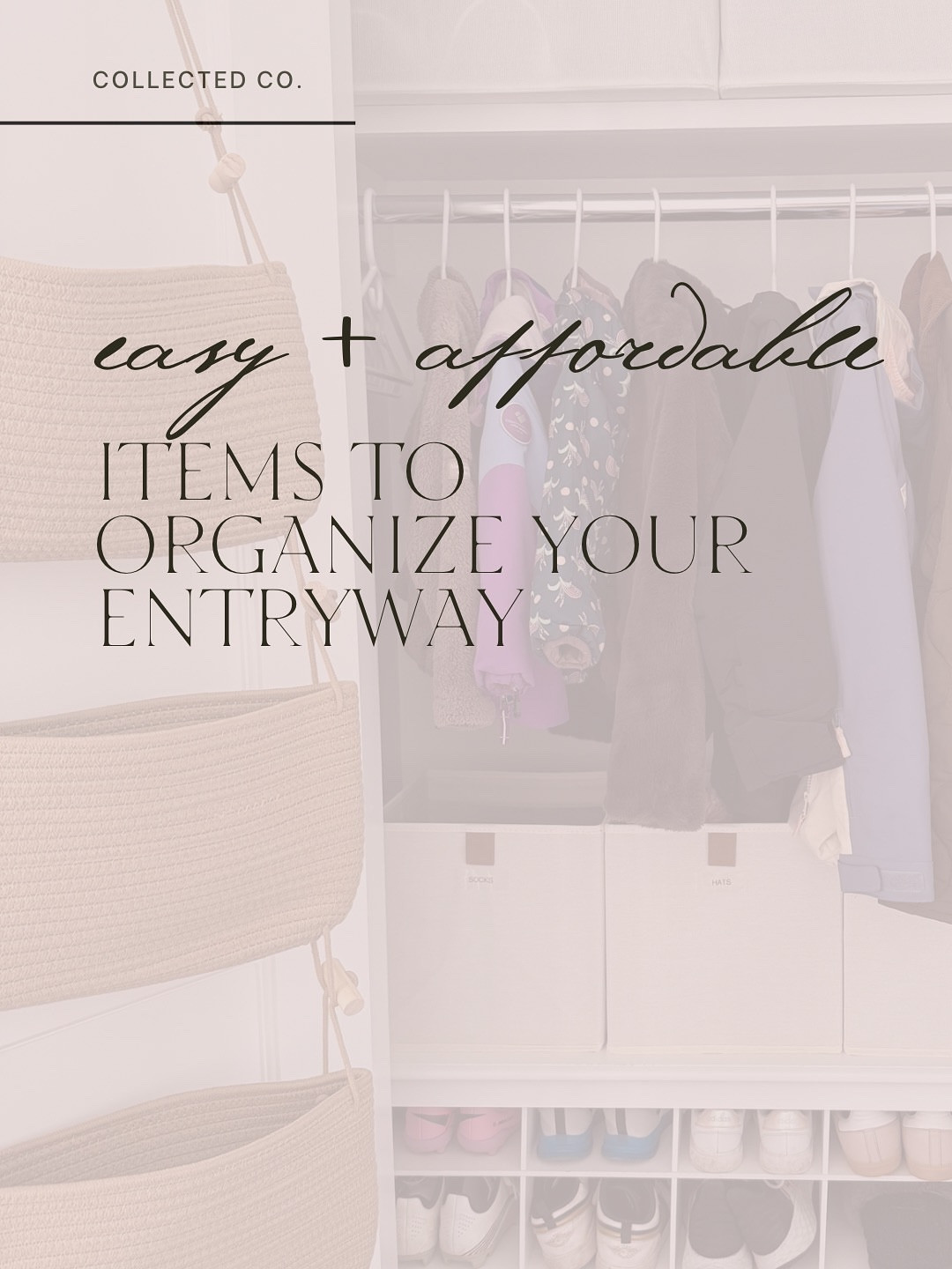 Anything to make the mornings smoother! Here are a few easy and affordable items to help organize your entryway! 

Leave a ❤️ for the links! 

Home organization | the room reset | closet organization |  entryway | closet | organize | collected co