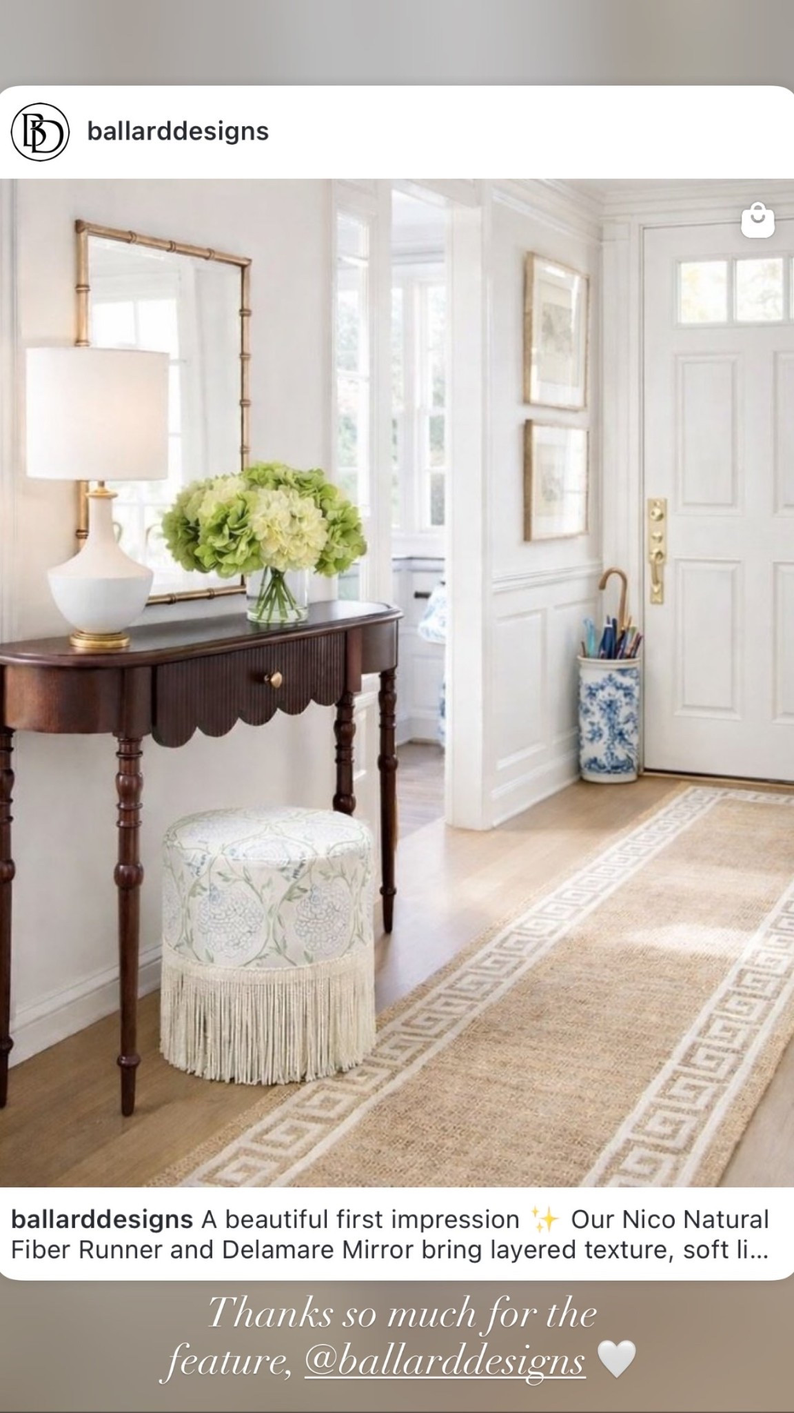 Thanks so much for the feature, @ballarddesigns 🤍

#LTKHome