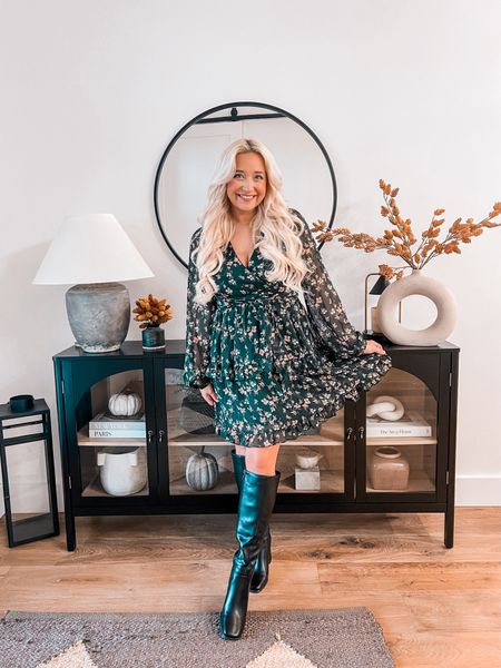 This time of year is my favorite because there are so many fun, fall things to do🍂 Lulus has everything I need from dresses for date night, pumpkin patch outfits, wedding guest attire and more!   I’m loving this under $100 dress that can be styled so many different ways☺️ To shop, follow me on the LTK app