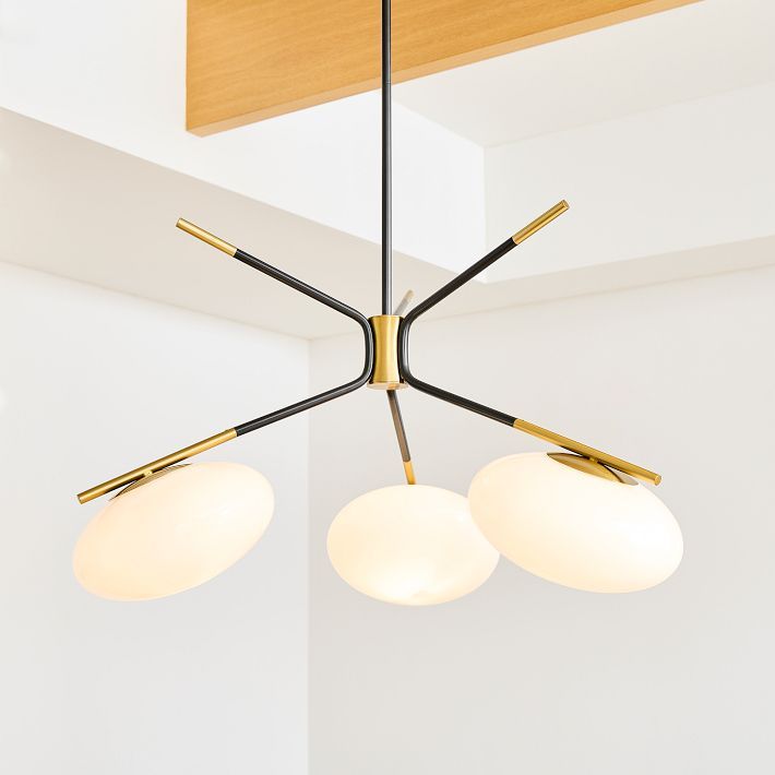 Champignon 3-Light Chandelier (31") | West Elm (US)