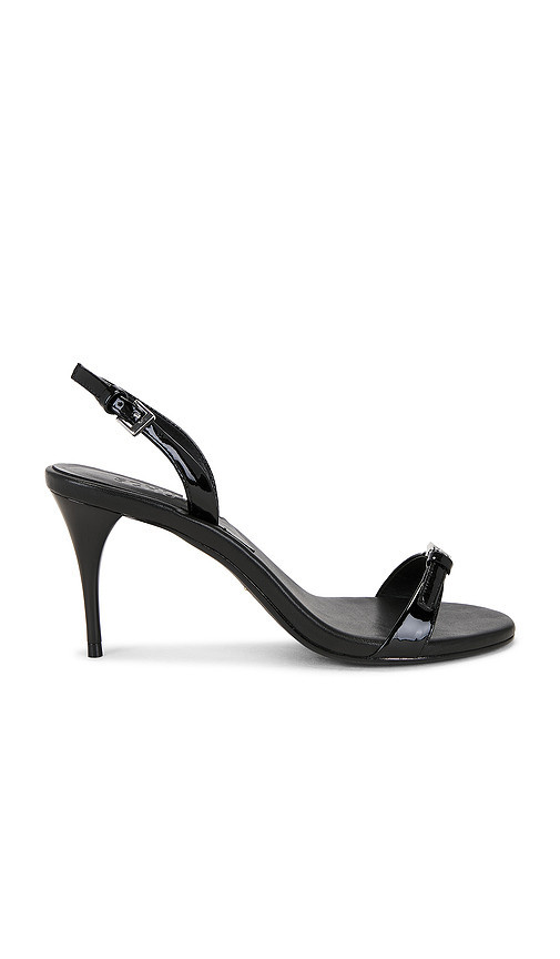 Schutz Aurora Sling Mid Sandal in Black. Size 9.5. Also in 6, 6.5, 7, 7.5, 8, 8.5, 9, 10. | Revolve Clothing (Global)