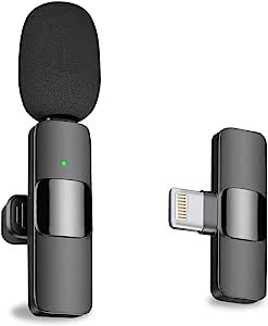 Professional Wireless Lavalier Lapel Microphone for iPhone, iPad - Cordless Omnidirectional Conde... | Amazon (US)