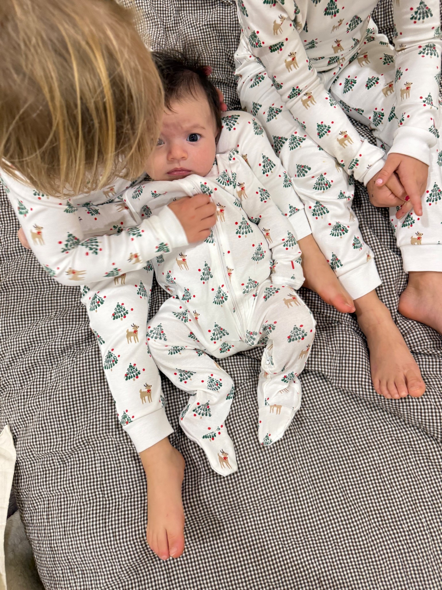 Matching sisters 👼🏼🎄🤍

#LTKholiday #LTKbaby #LTKkids